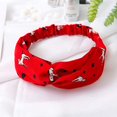 thumbnail image 2 of WANNGWE 6 Pack Women Elastic Turban Head Wrap Headband Twisted Hair Band Cute Hair Accessories Cross Elastic Hair Band (5) CJ911-32705, 2 of 4