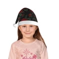 thumbnail image 5 of Balery Roses Pattern Santa Hat Christmas Hat Funny Christmas Hat Christmas Knitted Beanie Hat For Kids, 5 of 6