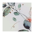 thumbnail image 4 of HAOXIT  Spring Summer Tablecloth Rectangle  Eucalyptus Leaves Watercolor Floral Print Table Cloth, Wrinkle Free Washable Fabric Table Cover for Dining/Party/Indoor/Outdoor, Green 46*46, 4 of 8