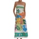 thumbnail image 1 of New Sexy Women's Suspender Positioning Printed Sleeveless Strappy Dress With Large Hem, 1 of 4