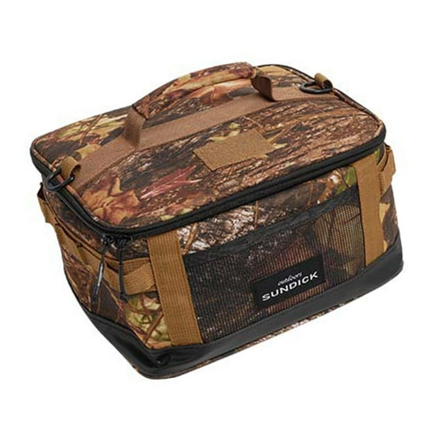 Bolsa de almacenamiento para camping, bolso de mano compacto multiusos con cremallera, resistente, para pesca. Hojas caídas