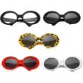 thumbnail image 2 of HUGFEGWE Petites Lunettes de Soleil pour Animaux de Compagnie Rétro Circulaires Cosplays Accessoire Photo pour Filles Animaux de Compagnie Petites Races Chiot CJB91-89742, 2 of 8