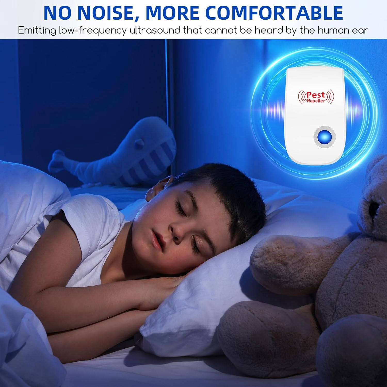 2Z Electric Ultrasonic  Mosquito Killer, Electronic Pest Repeller, Household Mouse, Fly and Bug Traps