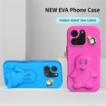 thumbnail image 5 of For IPhone 15 Pro Max Case Cartoon Penguin Baby Stand EVA Environmental Protection Anti Fall Phone Protective Cover,Blue,For iPhone 15 Pro Max, 5 of 8