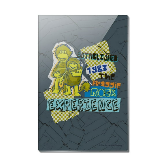 The Fraggle Rock Experience Established 1983 Rectangle Acrylic Fridge Refrigerator Magnet