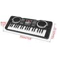 thumbnail image 3 of Piano electrónico de juguete HUOGUO para niños de 37 teclas para niñas, 3 of 5