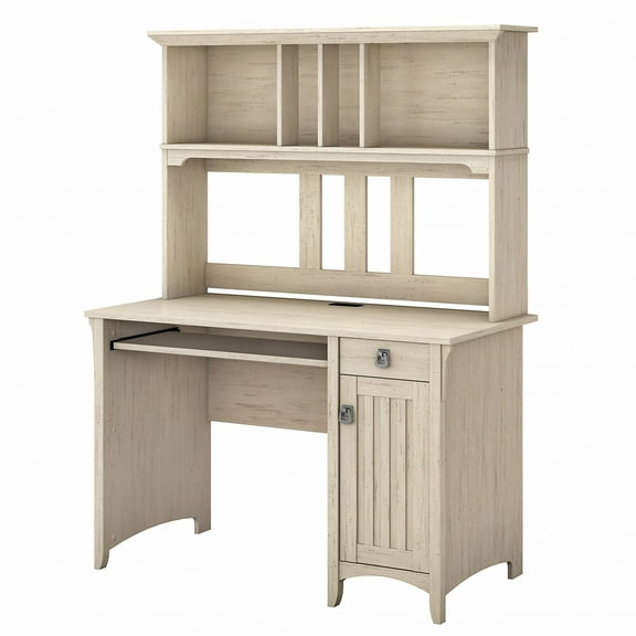 Bush Furniture Salinas Mission Style Desk with Hutch