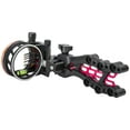thumbnail image 2 of TruGlo Carbon Hybrid 5 Pin .019" Fiber Optic Archery Bow Sight, Matte Black - TG7515B, 2 of 2