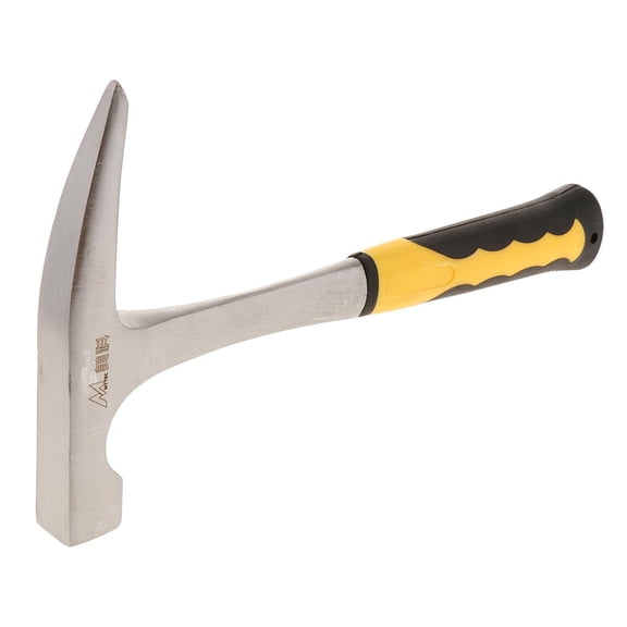 Pitycbo Geology Hammer Carbon Steel Rock Pick Hammers Exploration Hand Tools 500g