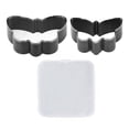 thumbnail image 2 of CORTERO DE CUERO, CORTE DE CUERO DIE 2 PCS Butterfly Forma para Manualidadas, 2 of 7