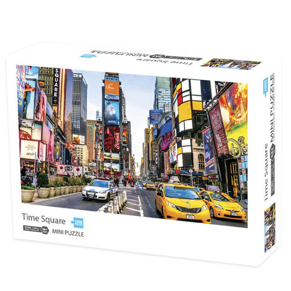 1000 piece PuzzlesTimes Square Jigsaw Puzzle For Adults Kids Learning Education 