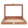 thumbnail image 1 of HIAKDOFT Versatile Wooden Display Box with Clear Cover for Organizing Butterfly and Flower Specimens, 1 of 8