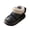 Black, variant on Women’s Fluffy Cuff Platform Snow Ankle Boots, Back Bow Waterproof Puffy Short Booties, Thick Fleece Lined Warm Winter Shoes Khaki 5.5-6(36)