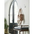 thumbnail image 2 of Amerock Finesse Transitional Triple Prong Polished Nickel Wall Hook, 2 of 9