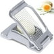 thumbnail image 1 of Stainless Steel Egg Cutter, Professional Boiled Egg Cutter, Egg Skimmer, Egg Slicer Cutter, Egg Cutter Metal Sheet, Boiled Egg Bottle Opener, 1 of 4