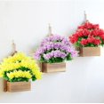 thumbnail image 7 of Viworld 8 Bundles Artificial Flower Artificial Outdoor Flower Fake UV Resistant No Fade Greenery Shrubs for Indoor Outside Hanging Plant Garden Porch Window Box Home Wedding Farmhouse, 7 of 7