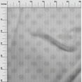 thumbnail image 2 of oneOone Cotton Cambric Fabric Dot & Stripe Block Printed Fabric 1 Yard 56 Inch Wide, 2 of 4