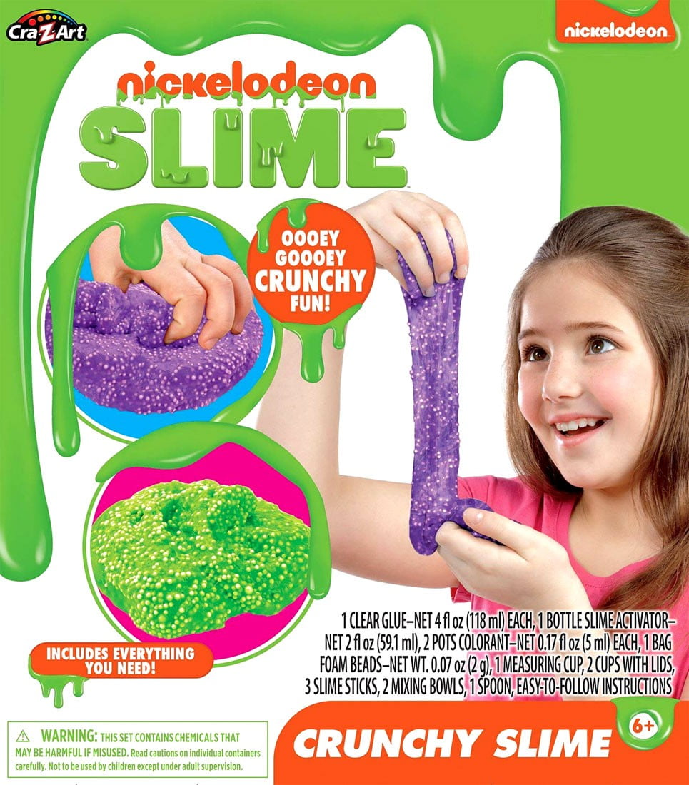CraZArt Nickelodeon Slime Kit, Crunchy Slime