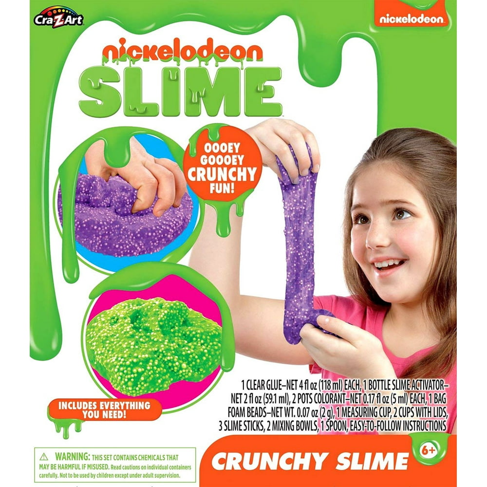 CraZArt Nickelodeon Slime Kit, Crunchy Slime