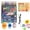 24Colors, variant on Glitter Brush Markers Set 24/48/72/96 Colors - Dual-Tip Metallic Shimmer Pens, 6mm Soft Brush Tip, Quick-Drying for Adult Coloring Books Journals Card Making Scrapbooking