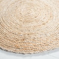 thumbnail image 3 of SAFAVIEH Natural Fiber Dacre Geometric Area Rug, Ivory/Natural, 8' x 8' Round, 3 of 7