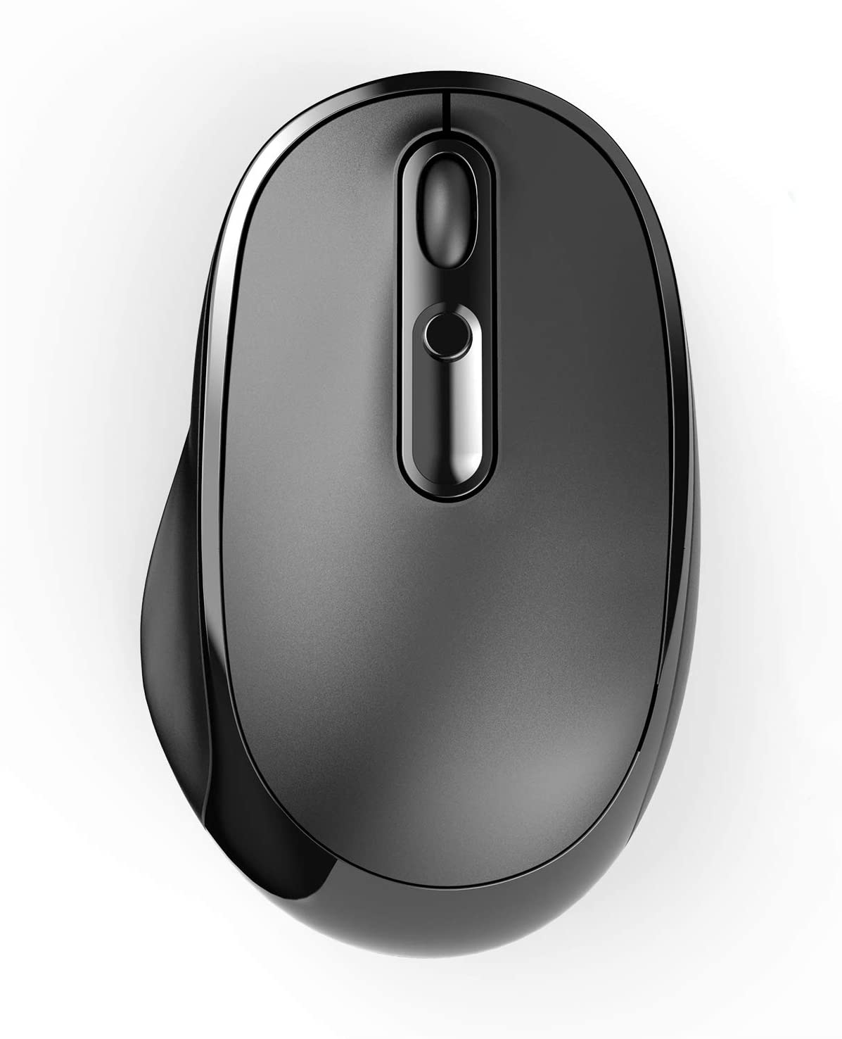 Wireless Mouse 6-key Function 2.4G Wireless Mouse Compact Ergonomic Silent Mouse Black