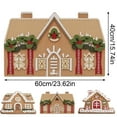 thumbnail image 3 of Area Rugs,Christmas House Shaped Area Rug Non Soft Microfiber Door Mat Plush Decorative Welcome Mat For Living Room Bedroom Decor, 3 of 5