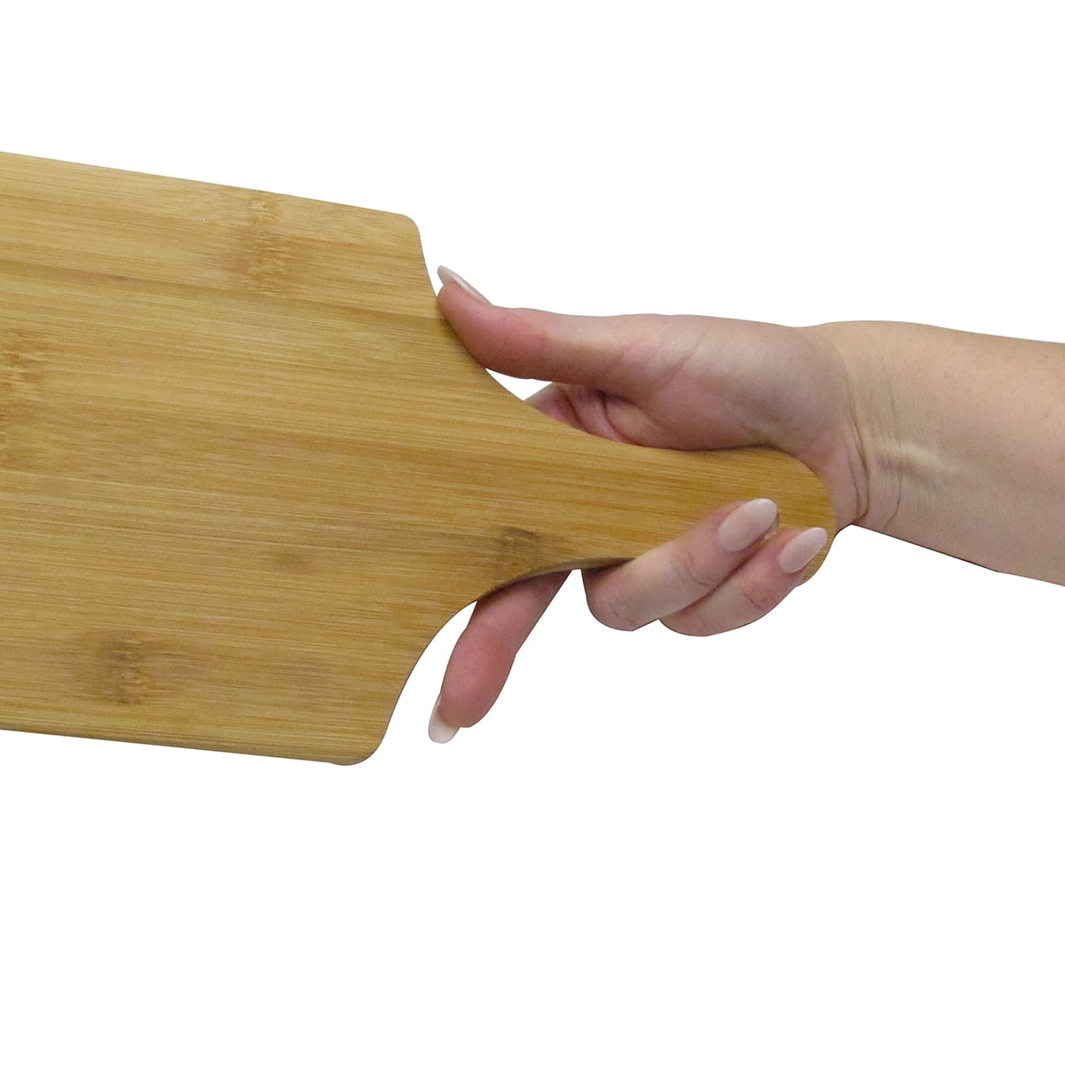 Bamboo Wood Cutting Board Wooden Pizza Tray Charcuterie Serving Kitchen Home Decor