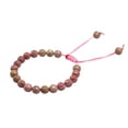 thumbnail image 3 of pink Rhodonite Bracelet for Women - Faceted Beads Bracelet(Adjustable), 3 of 5