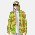 thumbnail image 3 of Picia Cartoon Turtles 1 Women's Men's UPF 50+ Sun Protection Hoodie Shirt Long Sleeve SPF Fishing Outdoor UV Hiking Lightweight Shirts-Medium, 3 of 9
