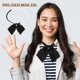 thumbnail image 4 of unbranded 5Ud Corbatín Para Mujer Pre Negro Sencillo Para Entrevistas Trabajo Y, 4 of 6