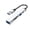 Silver, variant on CIYISON USB Hub Docking Station with Type C Data, USB 2.0/3.0, and Card Reader for Work, Study
