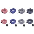 thumbnail image 1 of Almohada de viaje para el cuello Espuma viscoelástica en forma de U Funda extraíble ajustable Cojín de apoyo para el cuello del coche del vuelo del avión, 1 of 1