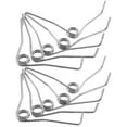thumbnail image 2 of SHISUYAN 10Pcs Gardening Pruner Replacement Springs V Shape Springs Pruning Shears Springs Springs, 2 of 8