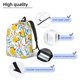 thumbnail image 3 of Balery Ducks and Anchors Mochila Clásica Impresa Básica para Viaje, Mochila Escolar Resistente al Agua, Mochila de Lona con Correas Ajustables-Small, 3 of 5