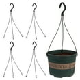 thumbnail image 3 of UKCOCO Black Plastic Plant Pots Hangers for Home Use Easy to Install, 3 of 7