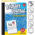 thumbnail image 3 of Carnet de Notes pour Carnet de Composition Primaire, Relié, de Première Qualité - Notes K-2, 100 Feuilles, un Sujet, 9,75 x 7,5 Po, Bleu, 3 of 5