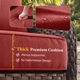 thumbnail image 6 of Bellefurn Outdoor Deep Seat Cushion 24 X 24 X 6 inch for Patio Furniture,Outdoor Chair Cushions Waterproof & Fade Resistant Patio Furniture Cushions for Wicker Chair, Sofa, Couch, 6 of 12