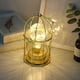 thumbnail image 1 of de Hierro/lámpara Colgante de Pared Luz Bombilla en apariencia de Jaula de Pájaros Artificiales Oficina Porche Dormitorio Decor Blanco cálido Colco Luz en forma de jaula de pájaros, 1 of 7