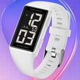 thumbnail image 5 of Square Men's and Women's Leisure Sports Digital Watch Multifunctional Sports Watch Digital Dial Waterproof LED Watch Fashion Minimalist Design, 5 of 7