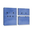 thumbnail image 2 of ArtWall Lindsey Janich "Cool Blue Sky" 3-Piece Gallery-Wrapped Canvas Flag Set, 2 of 2