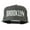Grey, variant on Brooklyn Embroidered Wool Snapback Cap - Red OSFM
