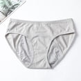thumbnail image 2 of Women's Menstrual Panties Mid-Waist Cotton Postpartum Underwear, Leak Proof Full Coverage Period Briefs, Protective Sanitary Panties for Heavy Flow, Breathable Incontinence Briefs, 2 of 4