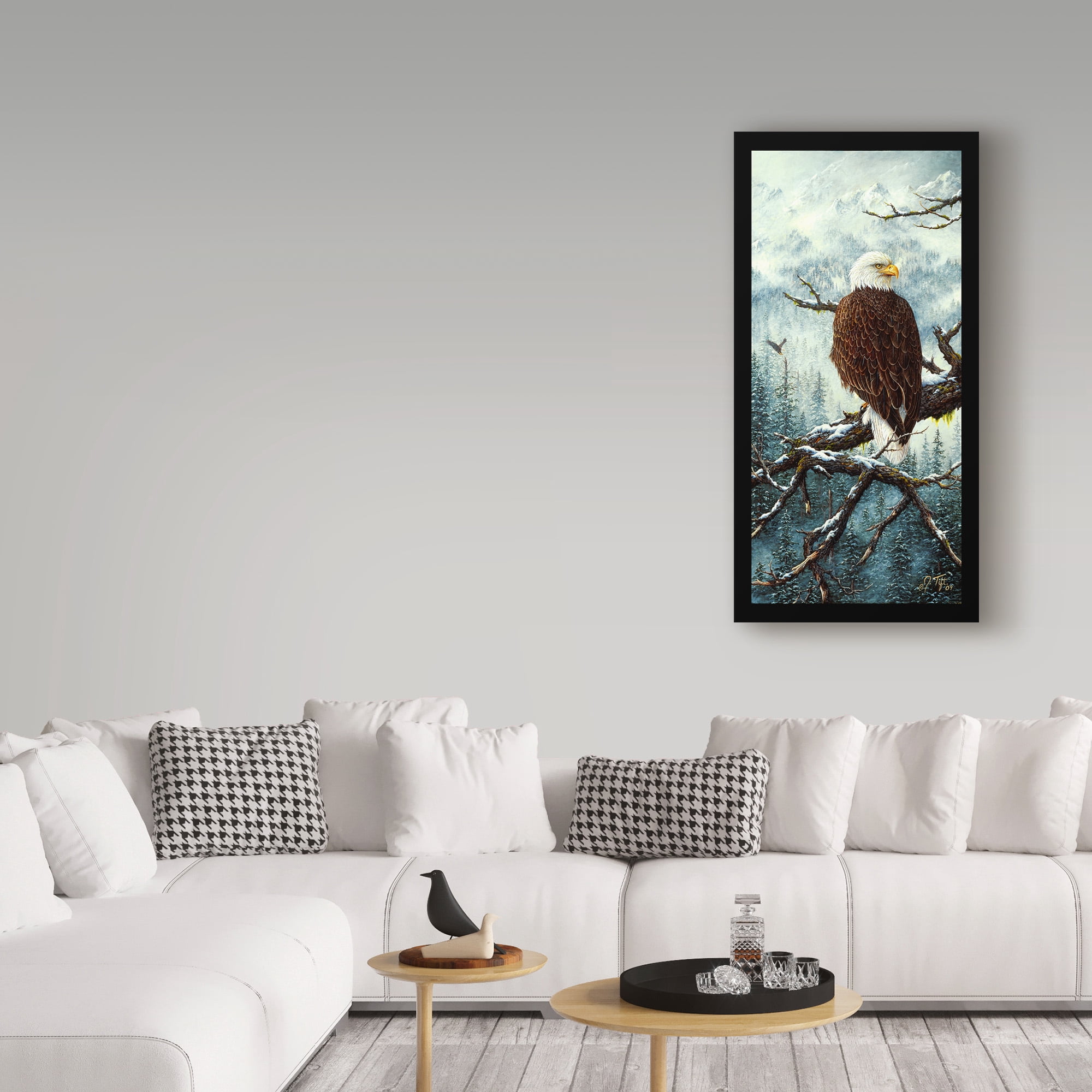Trademark Fine Art 'Eagle Rest' Canvas Art by Jeff Tift