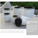 thumbnail image 5 of Advancent Maceta de plástico con autorriego, contenedor de absorción automática, macetero para plantas, decoración del hogar y jardín Jardín y Patio Blanco ciento ochenta, 5 of 6