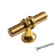 thumbnail image 2 of MTBLYS Tiradores para cajones y armarios | Tiradores modernos para armarios de cocina y baño - Tiradores de acero inoxidable con extremo cónico para puertas de tocador y cómoda | Juego de 10, 2 of 7