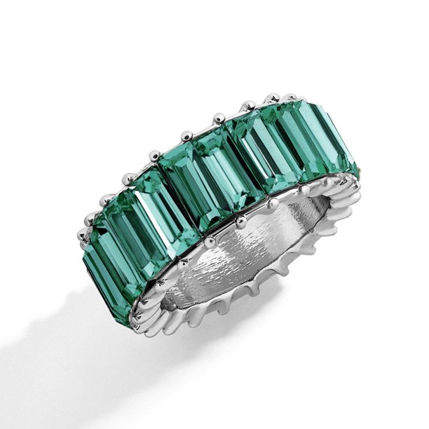 Nuevos anillos de lujo de Zirconia cúbica para mujer, anillos de dedo chapados en cobre rojo y azul a la moda, declaración de circón, venta al por mayor, joyería a granel Tan Jianjun unisex