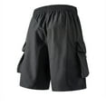 thumbnail image 3 of Pantalones cortos cargo ligeros de verano para hombre - Transpirables - Corte holgado - Longitud 5 puntos - Deportes y actividades al aire libre - Múltiples bolsillos, 3 of 3