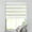 Simply White, variant on ARLO BLINDS Zebra Roller Shade, Light Filtering, Cordless, 22"W x 60"H, Simply White, Shade for Home, Blinds for Inteior Window