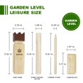 thumbnail image 4 of Set de juego Kubb Yard SunNordic Rubber Wood Outdoor, 4 of 7